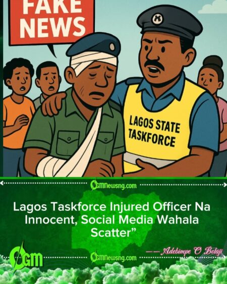Lagos State Taskforce Clear Injured Officer from Viral Theft Allegation – Fake News Debunked, Officer Innocent
