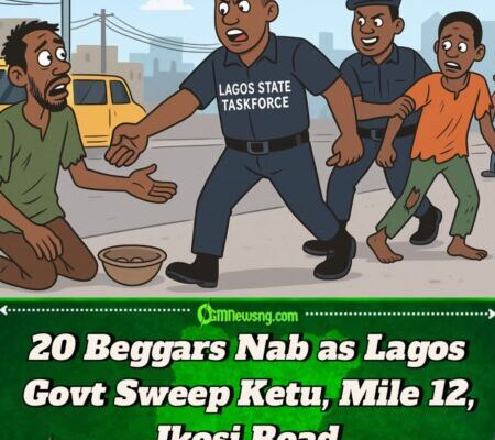 Lagos Taskforce Nab 20 Beggars for Roadside Wahala — Ketu, Mile 12, Ikosi Don Hear Am!