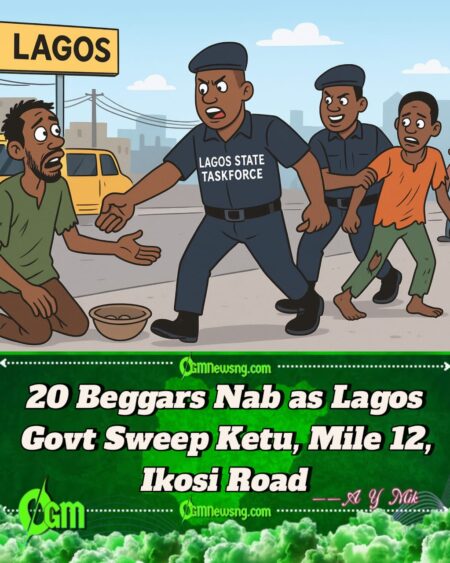 Lagos Taskforce Nab 20 Beggars for Roadside Wahala — Ketu, Mile 12, Ikosi Don Hear Am!
