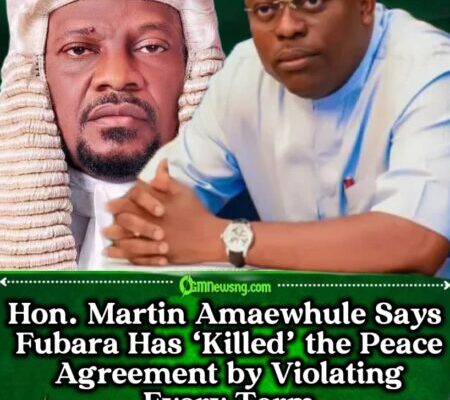 Hon. Speaker Martin Amaewhule Questions Fubara’s Integrity as ₦600bn Spending Scandal Explodes