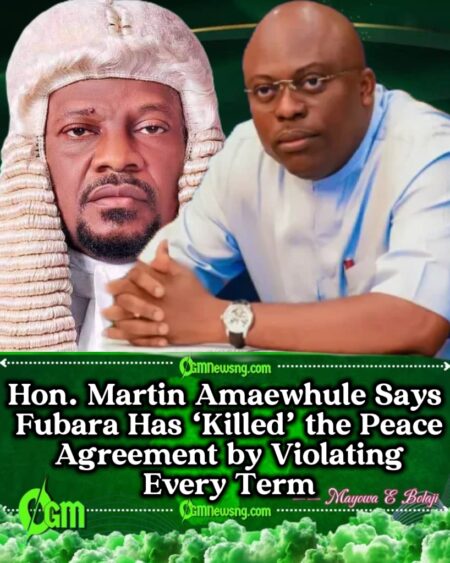 Hon. Speaker Martin Amaewhule Questions Fubara’s Integrity as ₦600bn Spending Scandal Explodes
