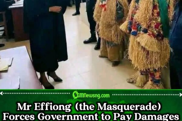 Mr Effiong (the Masquerade) Exposes Police Bias as Court Declares His Arrest ‘An Attack on Traditional Worship’