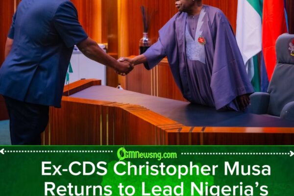 Tinubu Swears In General Christopher Musa as Defence Minister Amid Rising Insecurity