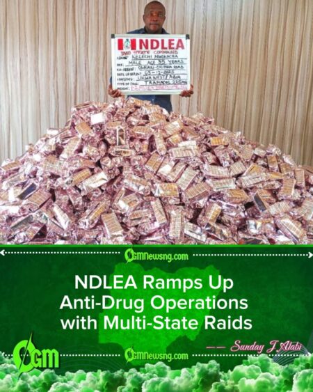 NDLEA Destroys Illicit Drug Warehouses in Ekiti, Ondo Forests