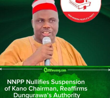 NNPP NWC Backs Kano Chairman, Declares Dungurawa’s Suspension Null and Void