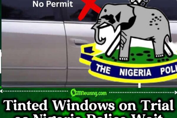 Nigeria Police Force to Tinted Cars: “Your Privacy Is Pending Court Approval”