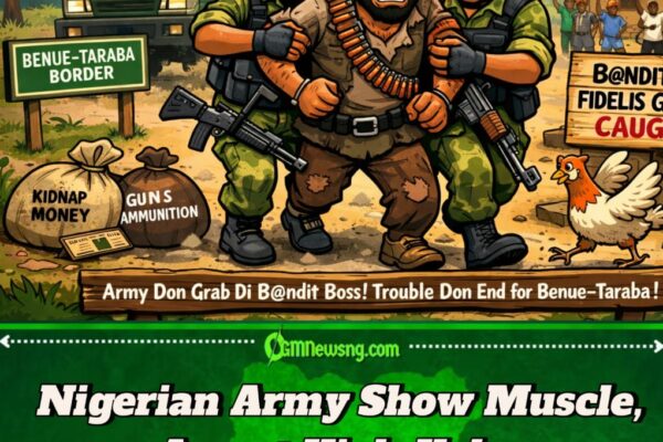 Nigerian Army Catch Big B@ndit Oga for Benue–Taraba Axis, OPWS Do Sharp Work