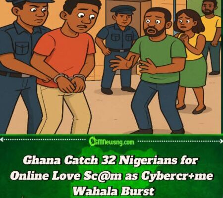 32 Nigerians Busted for Ghana Net as Romance Sc@m Wahala Burst – Ghana Begin Serious Cybercr+me Clampdown