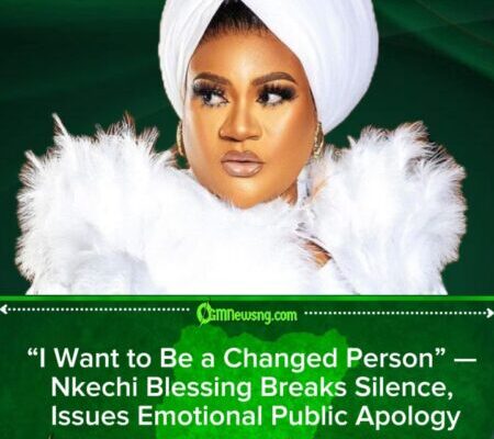 Nkechi Blessing Seeks Forgiveness, Promises Personal Change in Heartfelt Apology to Fans