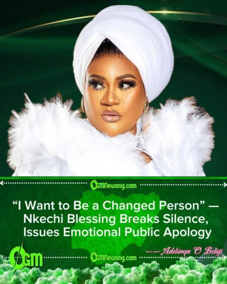 Nkechi Blessing Seeks Forgiveness, Promises Personal Change in Heartfelt Apology to Fans