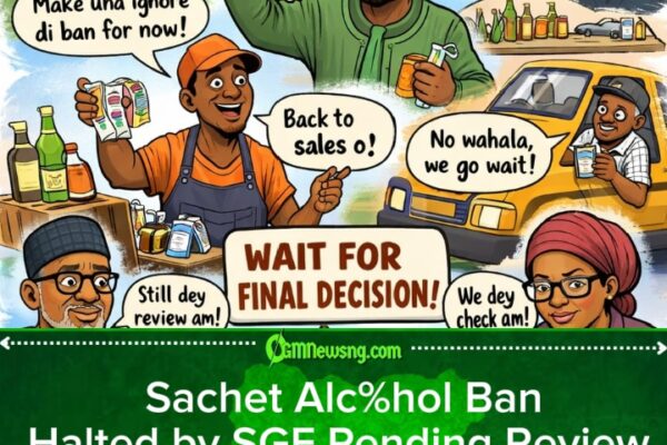 OSGF Suspend Sachet Alc%hol Ban: Nigerians Must Ignore NAFDAC Enforcement Till Final Decision