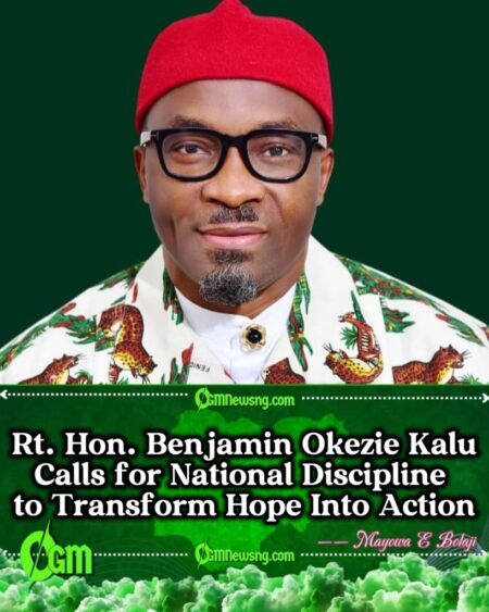 Rt. Hon. Benjamin Okezie Kalu Says Nigeria Will Change Once Citizens Dare to Dream Again