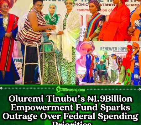Oluremi Tinubu Sparks Debate After ₦200,000 Disability Grants Trigger Questions on Transparency
