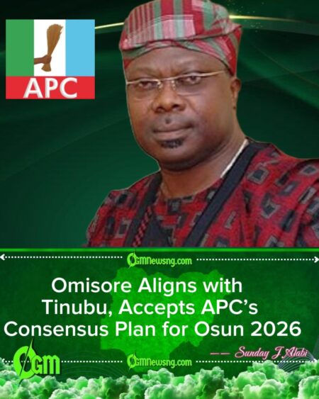 Osun 2026: Omisore Backs Tinubu, Endorses APC Consensus Candidate