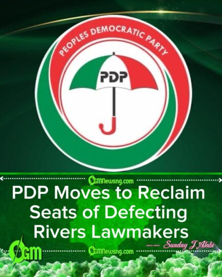 PDP Vows Legal Action Against Rivers Legislators Over Defection