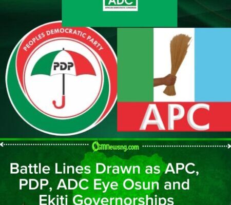ADC Hopeful as APC, PDP Clash Over Osun, Ekiti Governorship Polls