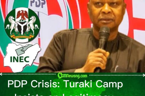 PDP Faction Reaffirms Turaki-Led NWC, Accuses INEC of Bias Over Recognition Dispute