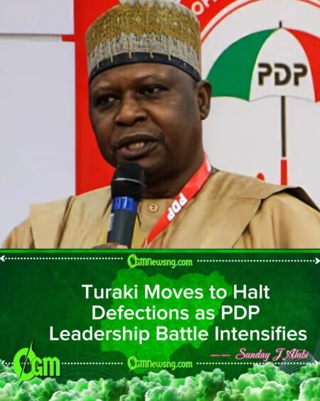 PDP Crisis Deepens as Turaki-Led NWC Schedules Crucial Meetings with Party Stakeholders