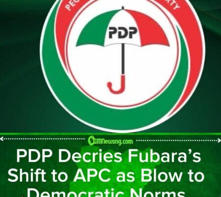 PDP Brands Fubara’s Move to APC as “Pitiful” and Warns of Threat to Nigerian Democracy