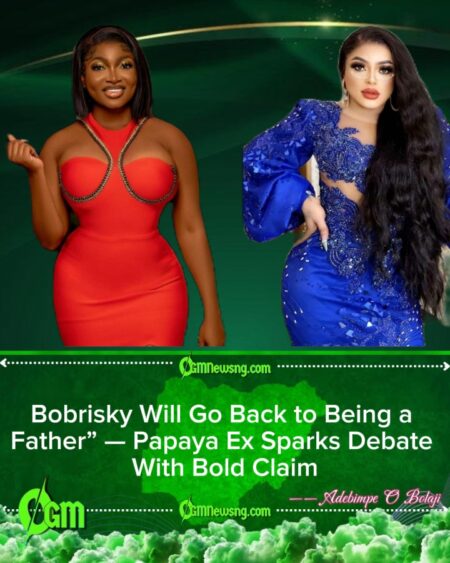 Papaya Ex Defends Bobrisky, Says He Will Return to Fatherhood Despite Controversy