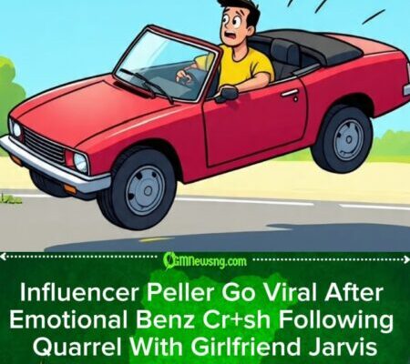 Influencer Peller Cr+sh Benz After Fight With Girlfriend, Shocking Video Trend Online