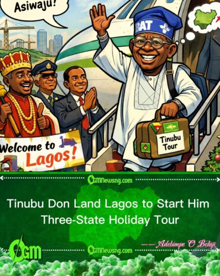 President Tinubu Begin Three-State Tour, Head Go Lagos for Christmas Holiday