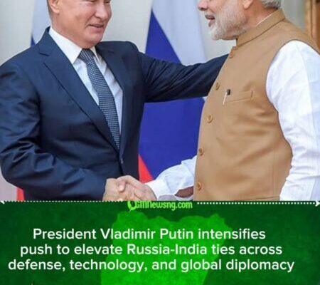 President Vladimir Putin outlines ambitious multi-sector blueprint to strengthen long-term strategic cooperation with India