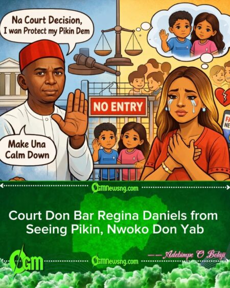 Nwoko Finally Yab, Court Don Stop Regina Daniels from Seeing Pikin Dem