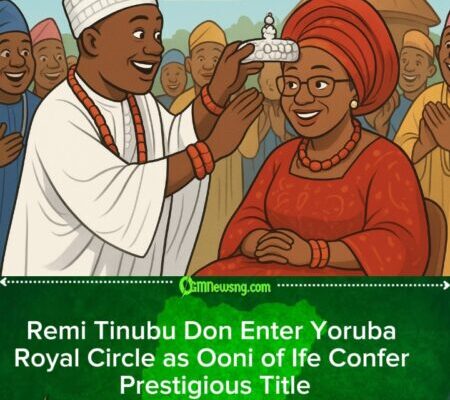 Ooni of Ife Give Remi Tinubu Big Chieftaincy Title, Nigerians Celebrate for Ile-Ife