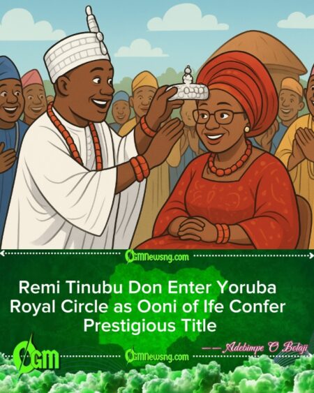 Ooni of Ife Give Remi Tinubu Big Chieftaincy Title, Nigerians Celebrate for Ile-Ife