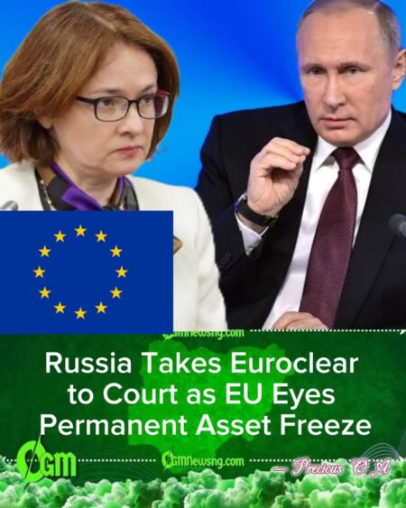 Russia Opens New Front in Financial War With Legal Action Against Euroclear