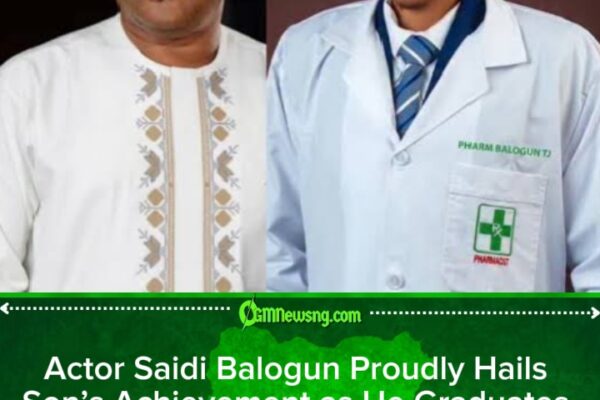 Saidi Balogun Celebrates Son Jamal’s UNILAG School of Medicine Graduation as Pharmacologist”