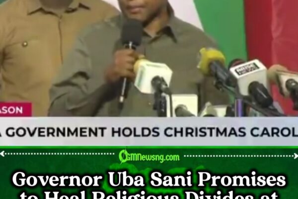 Governor Uba Sani Reflects on Unity, Faith, and Hope at Kaduna Unity Christmas Carol