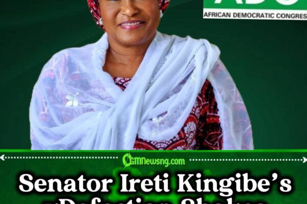 Senator Ireti Kingibe Jumps Ship: Labour Party Loses, ADC Gains an Incumbent