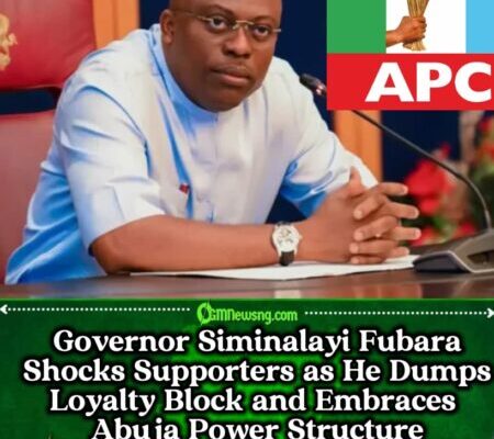 Governor Siminalayi Fubara Sparks Outrage as He Serenades President Tinubu with ‘On Your Mandate’ Before Dumping PDP