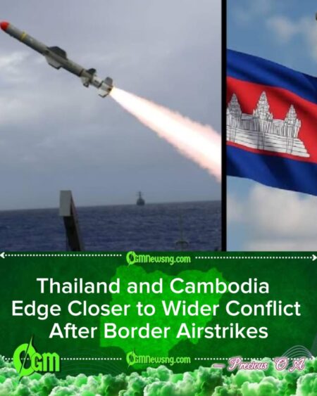 Thailand Targets Cambodia Border Zones as Explosive Tensions Reach New Highs