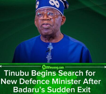 President Tinubu Moves to Appoint New Defence Minister as Badaru Resigns on Health Grounds
