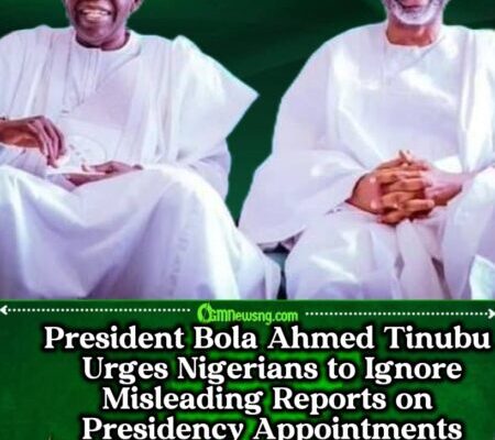 President Bola Ahmed Tinubu Dismisses Claims of Chief of Staff Shake-Up as False