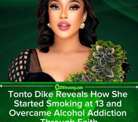 Nollywood Actress Tonto Dike Shares Powerful Church Testimony on Breaking Free from Smoking and Alcoholism