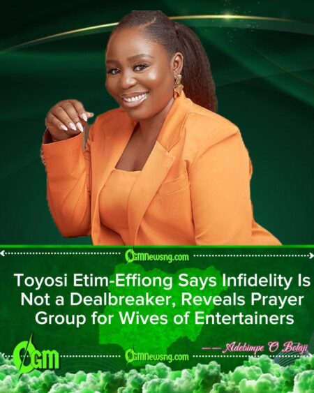 Toyosi Etim-Effiong, Daniel Etim-Effiong’s Wife Says Cheating Is Not a Dealbreaker as She Opens Up on Faith, Marriage, and Prayer Group