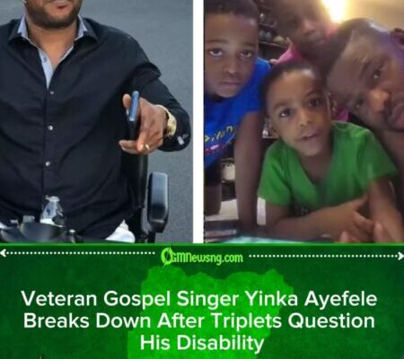 Yinka Ayefele Opens Up on Emotional Conversation With His Triplets About His Disability