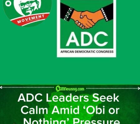 ADC Faces Internal Strain as Obi Supporters Push for 2027 Ticket