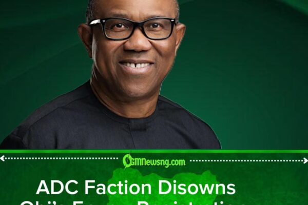 ADC Faction Rejects Obi, Disowns Enugu Registration Amid Membership Row