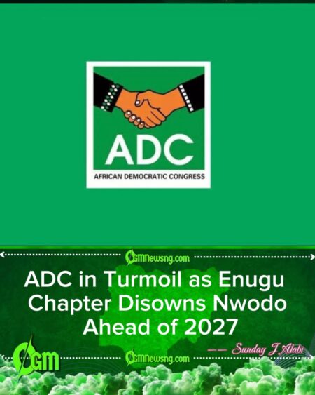 2027: Crisis Hits Enugu ADC as Stakeholders Battle Nwodo, Others