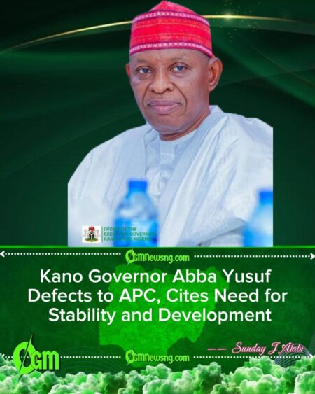 Why I Rejoined APC — Kano Governor Abba Kabir Yusuf Defects to Ruling Party