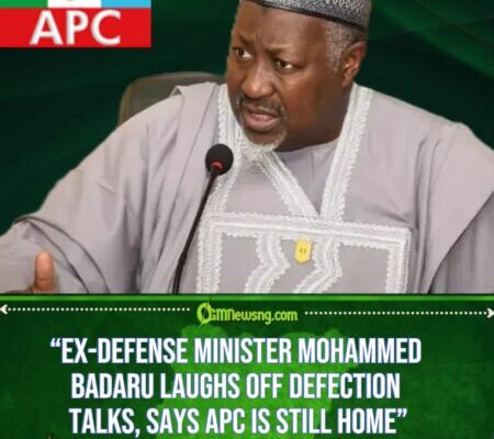 APC or Nothing: Mohammed Badaru Tells Rumour Merchants to Go and Sit Down