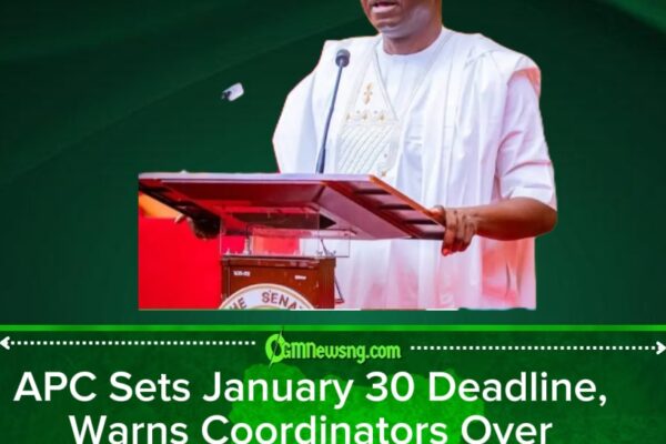 APC Chairman Orders State Coordinators to Register All Members or Face Removal