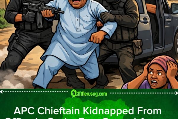 APC Chieftain Abducted in Ondo: Gunmen Storm Igbokoda Office, Tension High