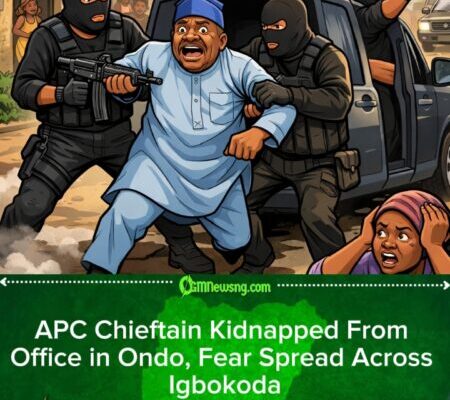 APC Chieftain Abducted in Ondo: Gunmen Storm Igbokoda Office, Tension High