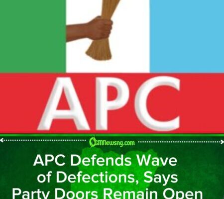 APC Says Defections Reflect Confidence in Tinubu Administration, Dismisses One-Party State Fears